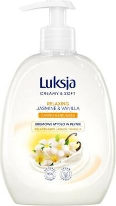 Actual product image Luksja Creamy liquid soap with jasmine and vanilla, 500ml (Liquid soap, 500 ml)