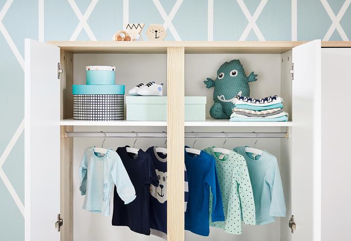 Produktbild Pinolino Flow (Babybett, Wickelkommode, Kinderkleiderschrank)