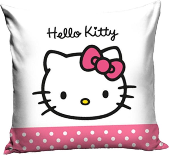 Produktbild Hello Kitty Punktemuster Gefülltes Kissen (40 x 40 cm)