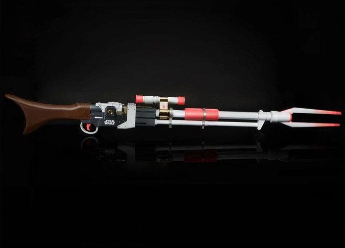 Actual product image Hasbro Star Wars - The Mandalorian - NERF LMTD: Amban Phase-Pulse Blaster