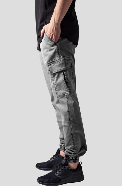 Actual product image Urban Classics Washed Cargo Twill Jogging Pants (30)