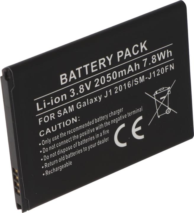 Produktbild AccuCell Akku Samsung Galaxy J1 2016, SM-J120FN, EB-BJ20CBE
