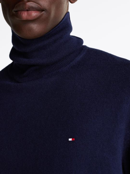 Produktbild Tommy Hilfiger Pima CTN Cashmere Pullover Roll Neck Desert S (XL)