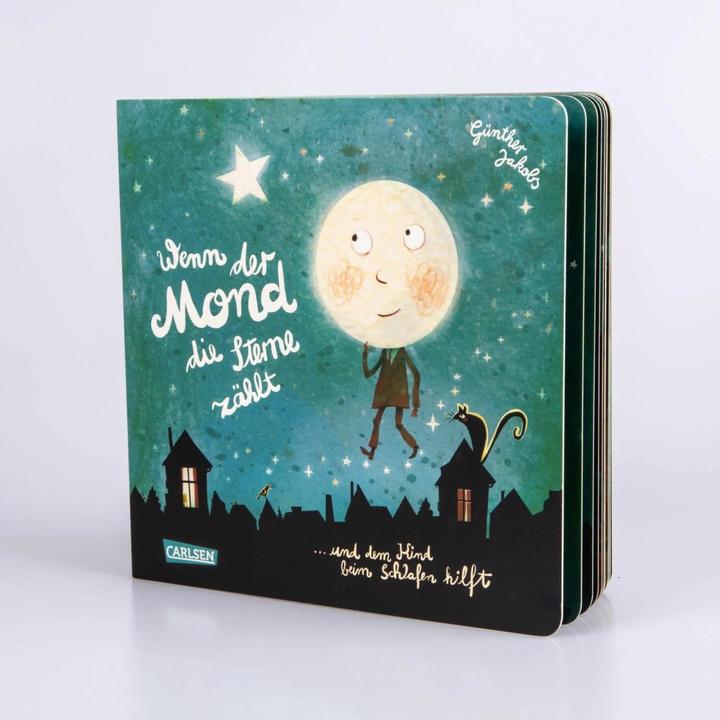 Image du produit Wenn der Mond die Sterne zählt... und dem Kind beim Schlafen hilft (Allemand, Guenther Jacobs, 2018)
