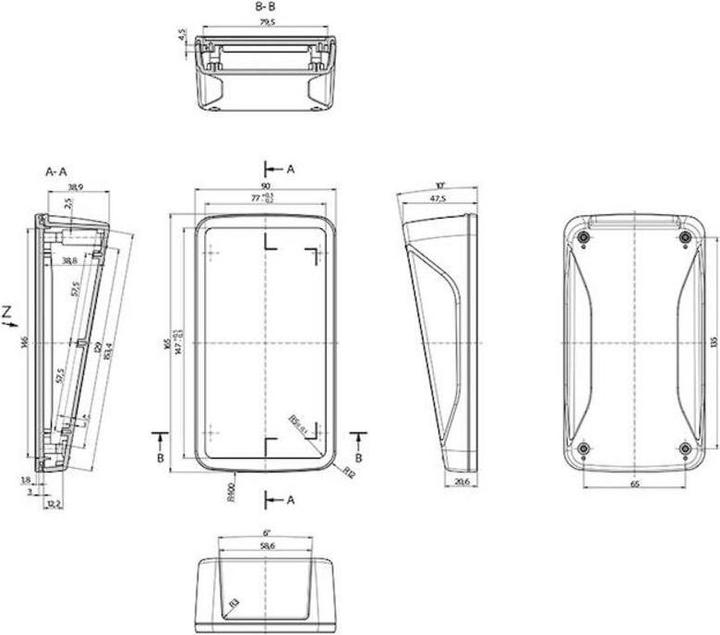 Actual product image Bopla Console housing series Bopad (Housing)
