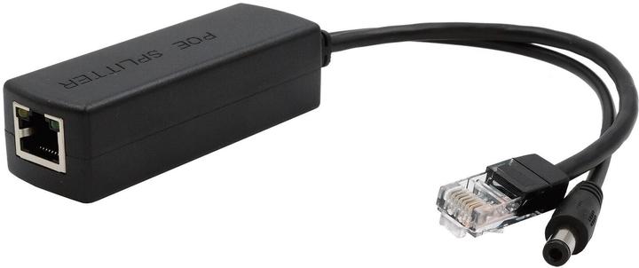 Actual product image Exsys Ethernt PoE+ Splitter 10/100Mbps 802.3at,12VDC/2A/24W (PoE Splitter)
