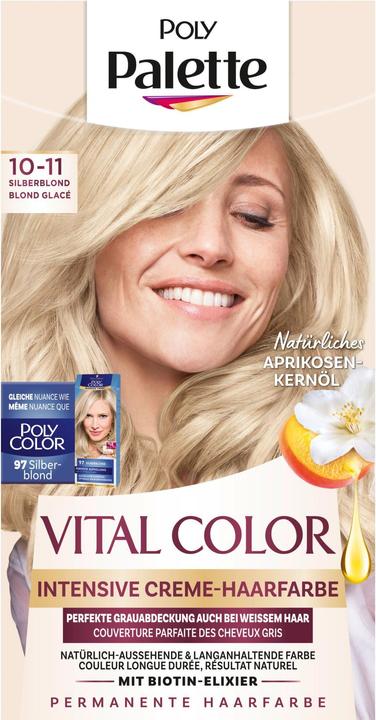 Palette Intensive Creme-Haarfarbe (10-11 Silberblond)