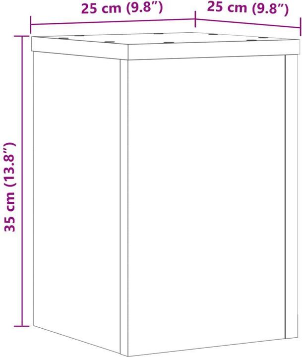 Image du produit VidaXL Supports pour plantes 2 pcs.