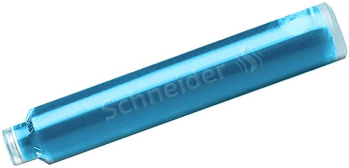 Actual product image Schneider Ink cartridge Callissima 6 pieces, Ice Blue (ink cartridges, Light blue)