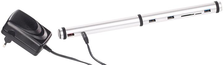 Produktbild Xystec 3-fach USB-2.0-Lade-Hub & Dockingstation, BC-1.2-Schnell-Ladeprotokoll (USB-A, 3 Ports)