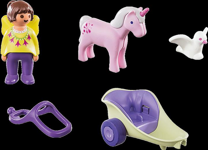 Produktbild Playmobil Einhornkutsche mit Fee (70401, Playmobil 1.2.3)