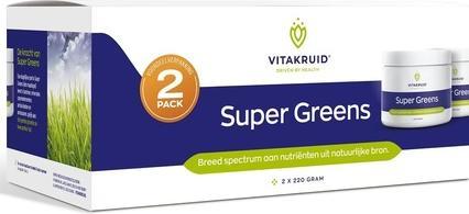 Vitakruid Super Greens 220g - Pack of 2 (Körperlotion)