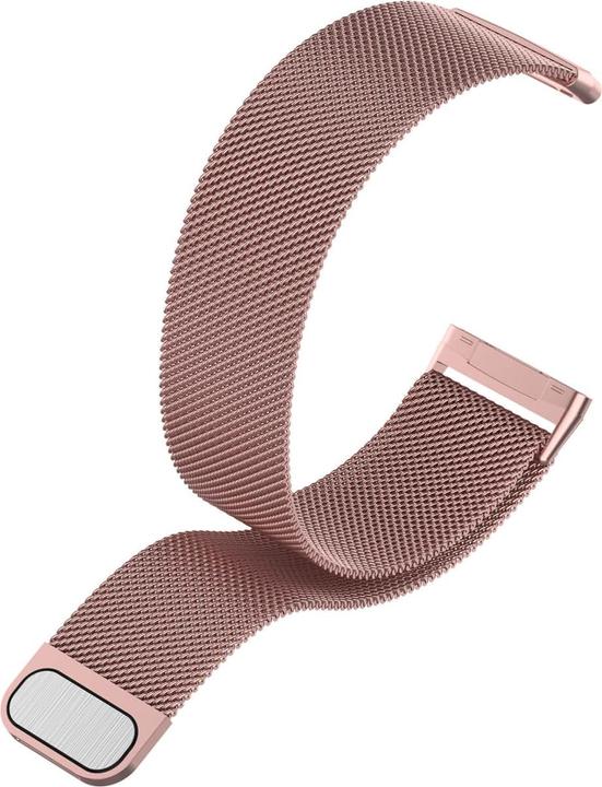 Actual product image Cover-Discount Fitbit Versa / Sense - Milanese Bracelet pink (Stainless steel)