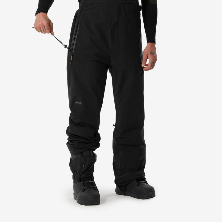 Immagine prodotto Dreamscape Pantaloni da snowboard salopette uomo impermeabile - 900 nero (XL)