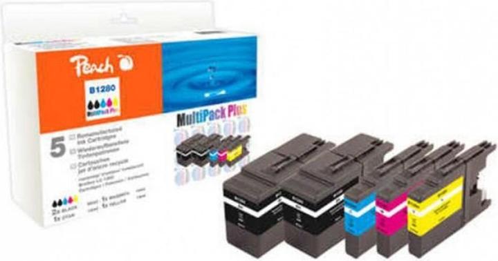 Peach Tinte Brother LC-1280 Combi Pack + (M, C, Y)