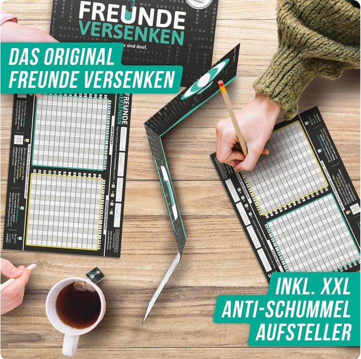 Actual product image Denkriesen Friends sink - ships are stupid (German)