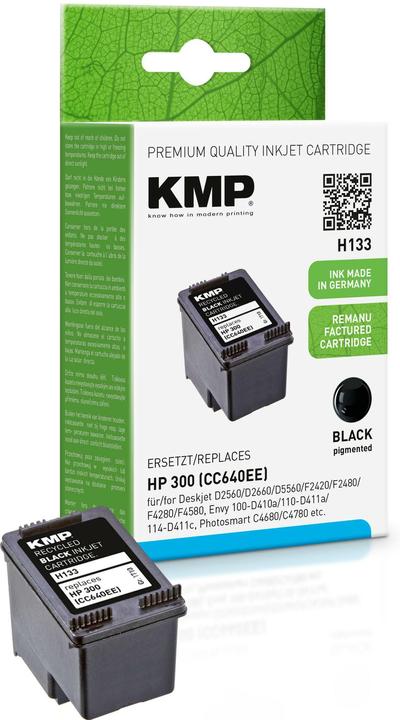 Immagine prodotto KMP Cartuccia d'inchiostro H133 compatibile con HP CC 640 EE (FC)