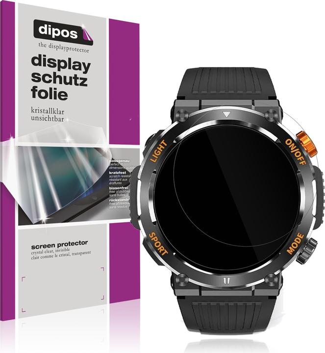 Actual product image Dipos Screen Protector Crystalclear for MEGALITH K59