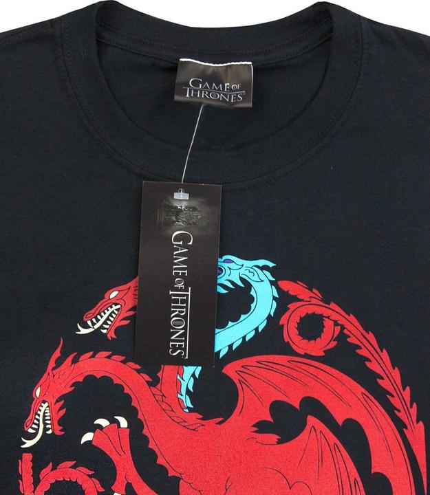 Image du produit Game of Thrones Ice And Fire Dragons TShirt (S)