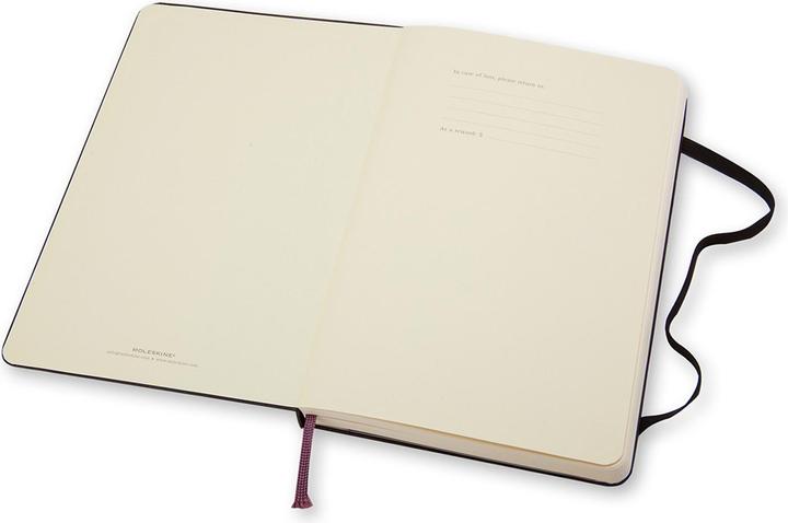 Actual product image Moleskine Notebook Classic Pocket (A6, Plain, Hardcover)