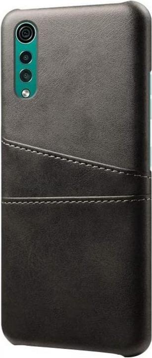 Actual product image Screenguard LG Velvet CardCaddy Leather Backcase with Card Pockets (LG Velvet)