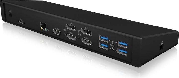 Immagine prodotto Icy Box Docking station notebook USB-C -> 3x uscita video 60H (USB-C, 14 Porti)