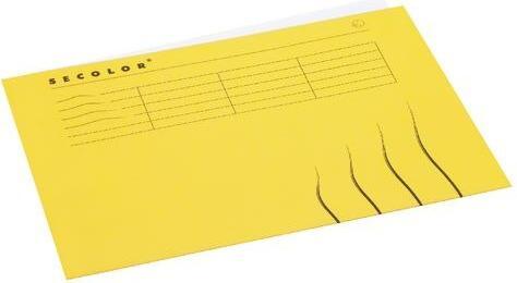 Produktbild Tarifold Aktendeckel Djois Secolor DIN A4 Papier 310 mm x 225 mm Gelb (A4, 1 x)