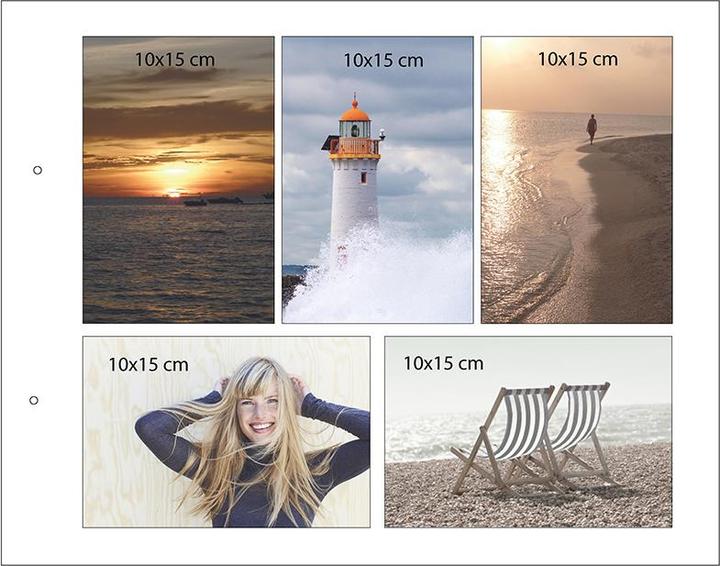 Actual product image Goldbuch Bella Vista 39x31 Screw Album 40 white pages (10 x 15 cm, 13 x 18 cm)