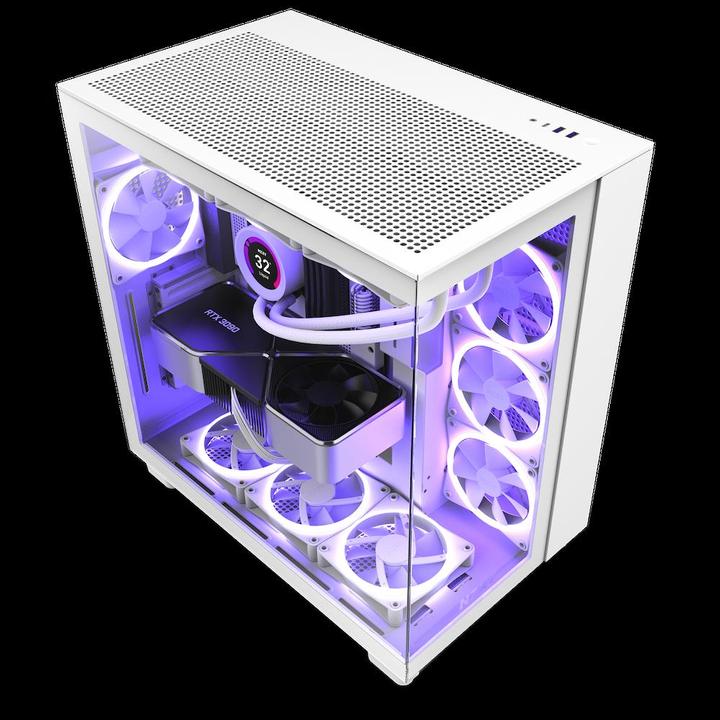 Productafbeelding NZXT H9 geheel wit (ATX, mATX, Mini-ITX)