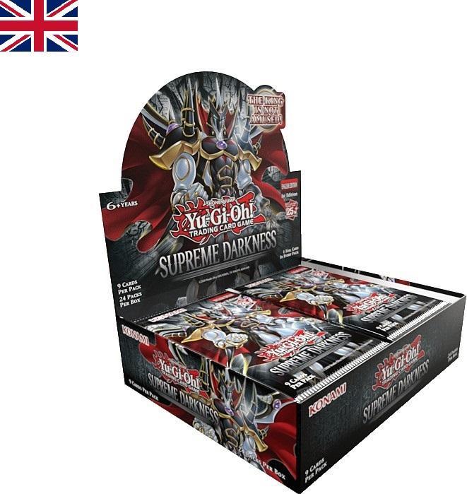 Immagine prodotto Yu-Gi-Oh Scatola di lancio dell'Oscurità Suprema IT (Inglese, Display del booster)
