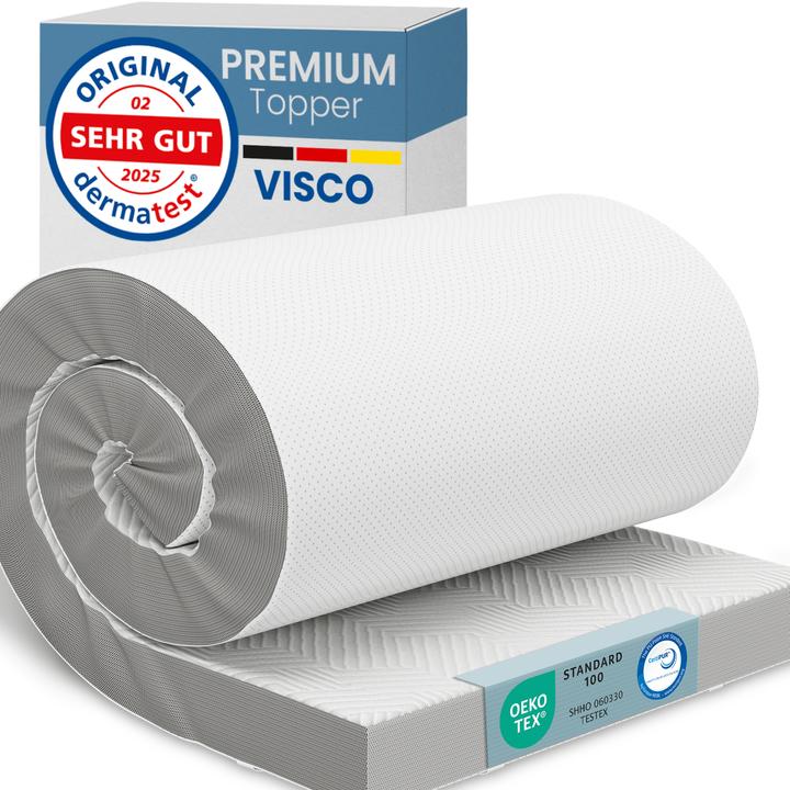 Immagine prodotto Bestschlaf Base per materasso in schiuma visco-minerale (200 x 200 cm)