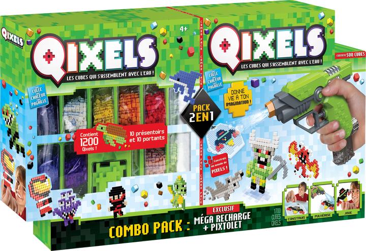Image du produit Qixels Combo Pixtolet + Mega Recharge (Fr)
