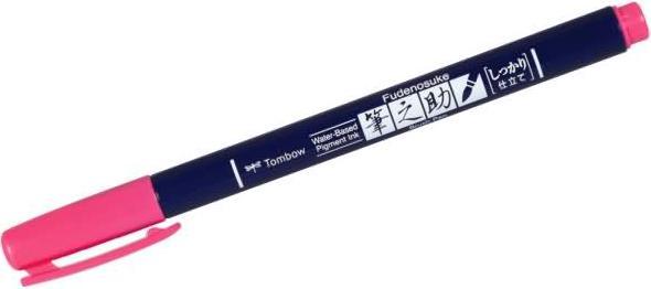 Actual product image Tombow FUDENOSUKE HARD - Calligraphy pencil (Pink, 3 mm, 1 x)