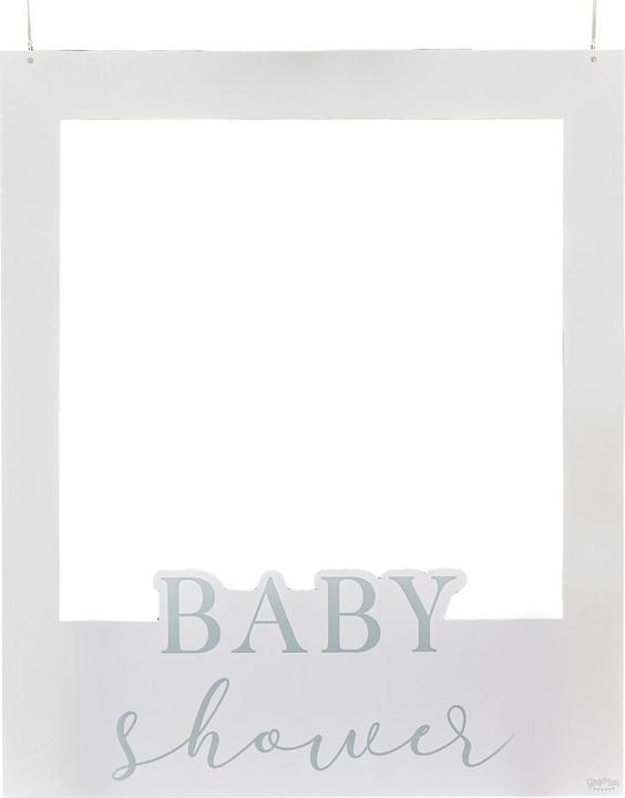 Actual product image Ginger Ray Baby Shower photo frame to customize