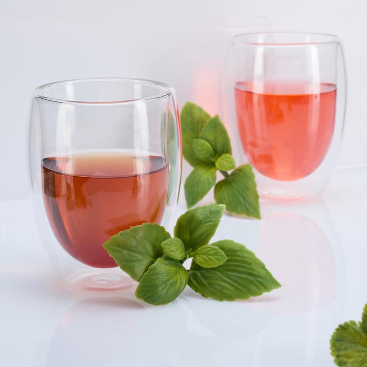 Actual product image Relaxdays Latte macchiato mugs (350 ml, 2 x)