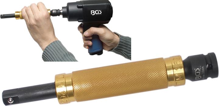 Image du produit BGS Rallonge à choc avec poignée à roulement à bille 12,5 mm (1/2") 200 mm (12,5 mm)