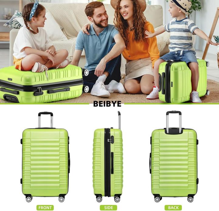 Produktbild Beibye Hartschalenkoffer mit Zwillingsrollen (115 l, XL (ab 115l))