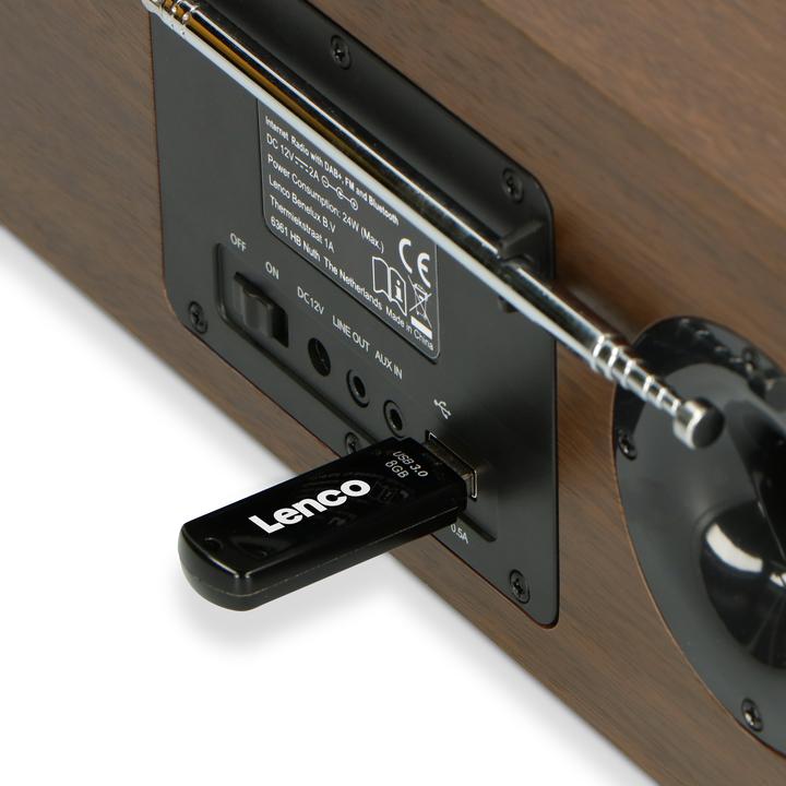 Immagine prodotto Lenco DIR-170 (Web radio, DAB, Bluetooth)
