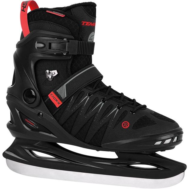 Tempish Schanner Crox.X Schlittschuhe Schwarz / Rot Herren (41)