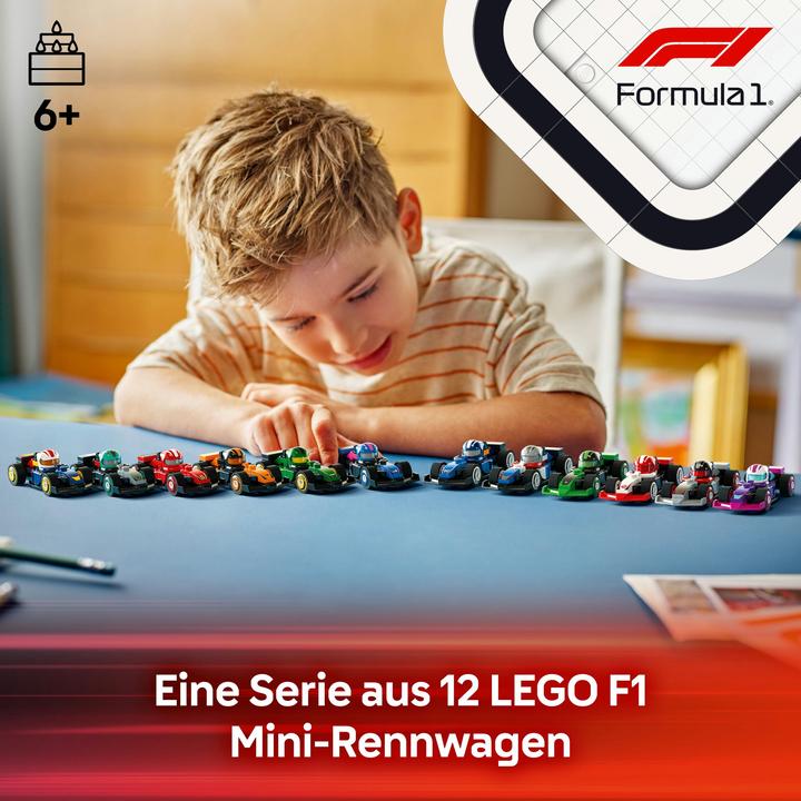 Actual product image LEGO F1 racing cars to collect (Assorted) (71049, LEGO DC)