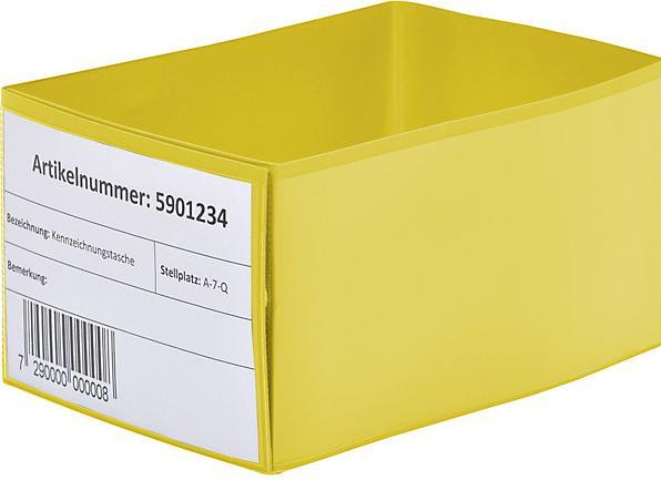 Immagine prodotto Valdemar Krog Fascette per i blocchetti delle palette, con tasche applicate, giallo, conf. da