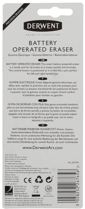 Produktbild Derwent Batteriebetriebener Radierstift