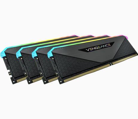 Actual product image Corsair Vengeance RGB RT (4 x 8GB, 3600 MHz, DDR4-RAM, DIMM)