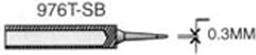 Actual product image Velleman Spare Bit For Vtssc50 0.3mm Pointed (976T-Sb) (Spare)