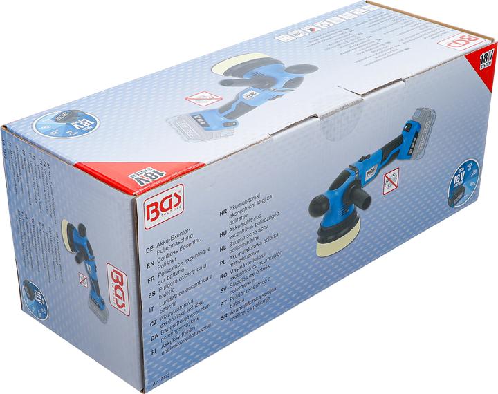 Image du produit BGS Polisseuse excentrique sur batterie | sans balais | 18 V | sans batterie (Ponceuse excentrique)