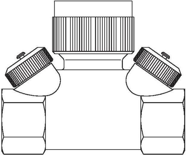 Image du produit Oventrop OV Vanne de régulation Hycocon HTZ 2 x MG selon EN 10226 DN 32 1 1/4pouce FI