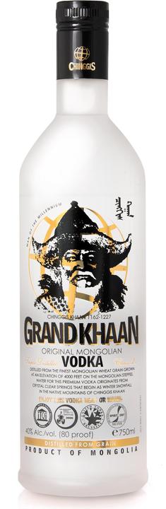 Actual product image Grand Khaan Premium Vodka (1 x 75 cl)