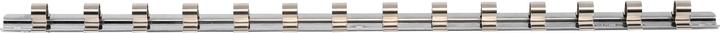 BGS Aufsteckschiene mit 15 Clips 10 mm (3/8")