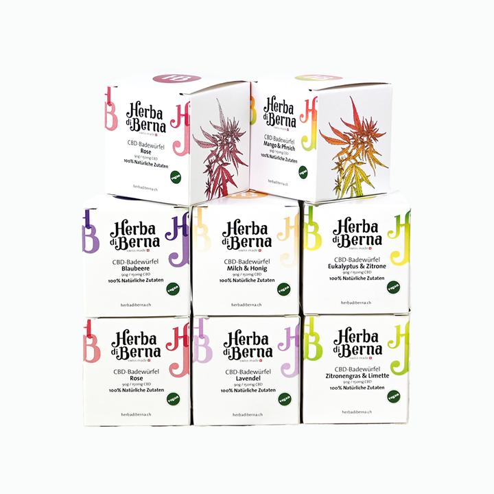 Valeurs nutritives et ingrédients Herba di Berna Cadeau de Noël Petite boîte de bain (Bombe de bain)