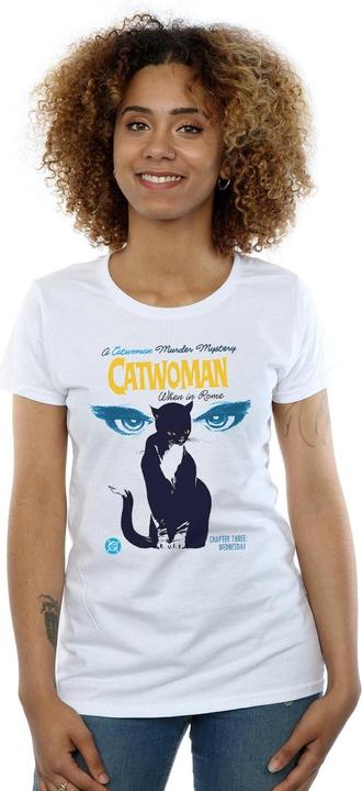 Image du produit - T-shirt BATMAN CATWOMAN WHEN IN ROME - Femme (M)